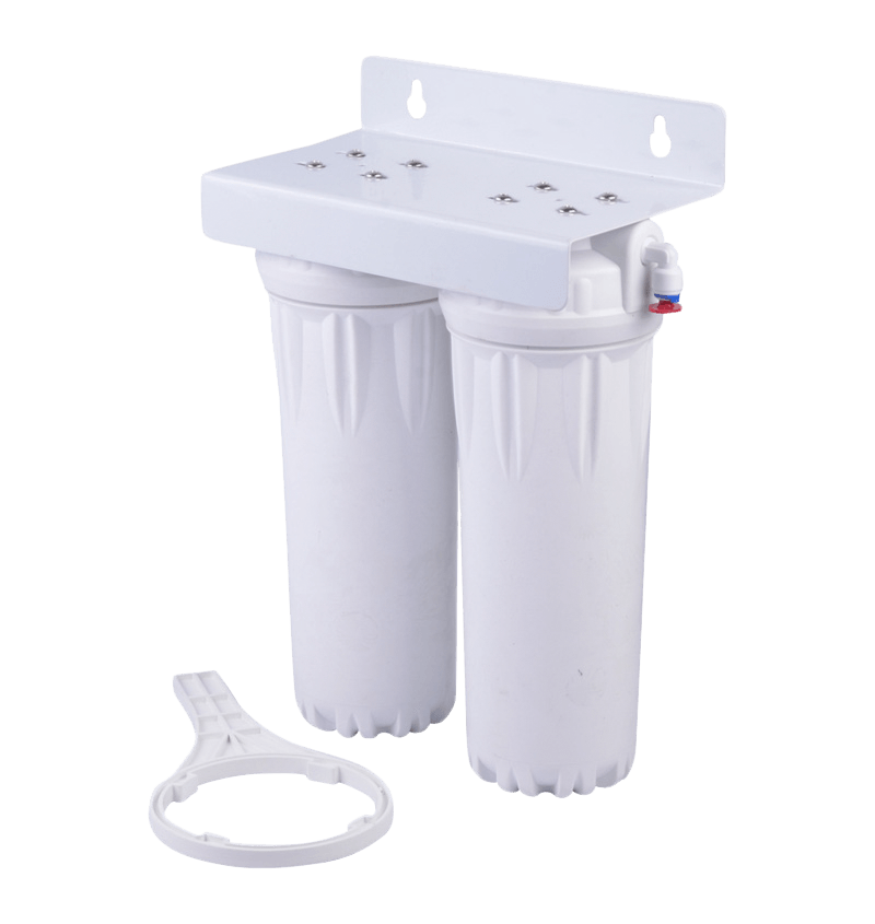 Sistema de filtragem de água de 2 estágios/purificador de água para casa PR302