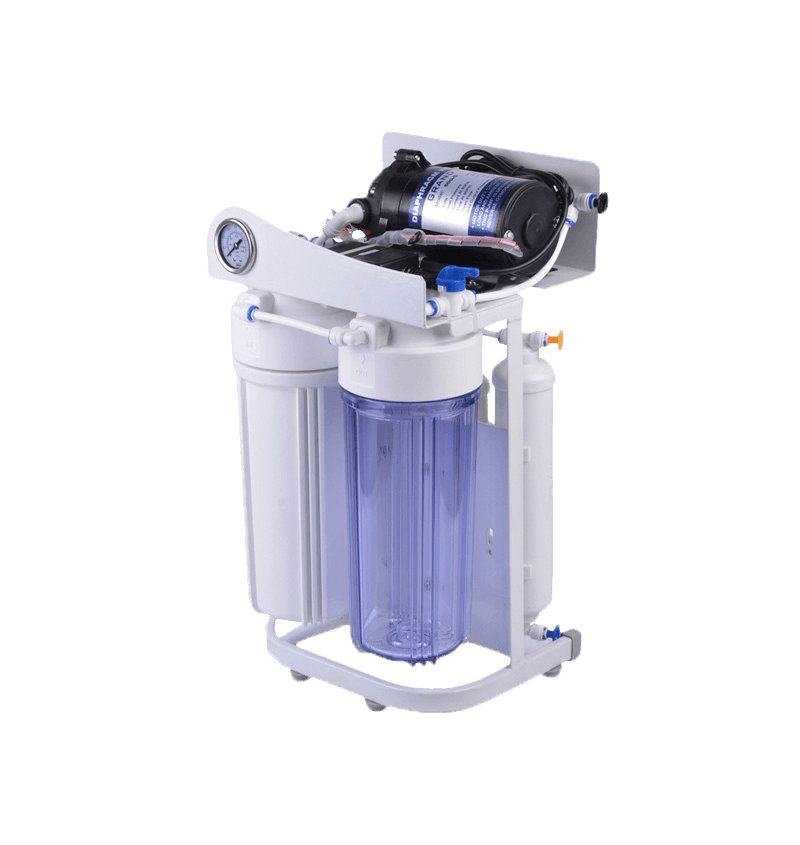 Purificador de água UV e UF e Casa de Osmose Reversa RO-50G-G