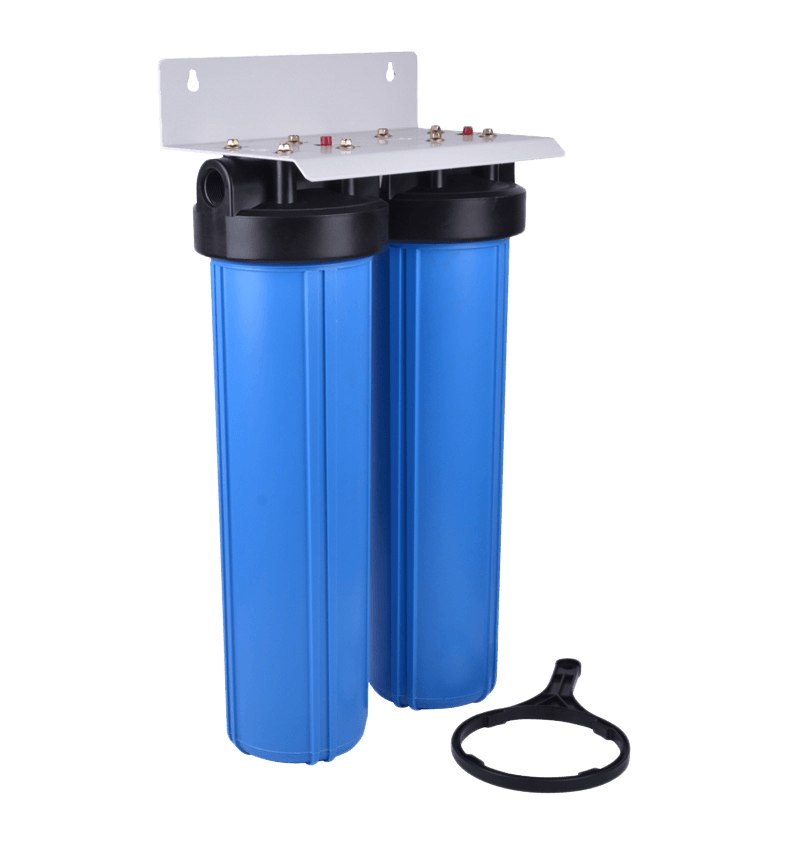 Purificador de água azul grande de 2 estágios H-DPG02