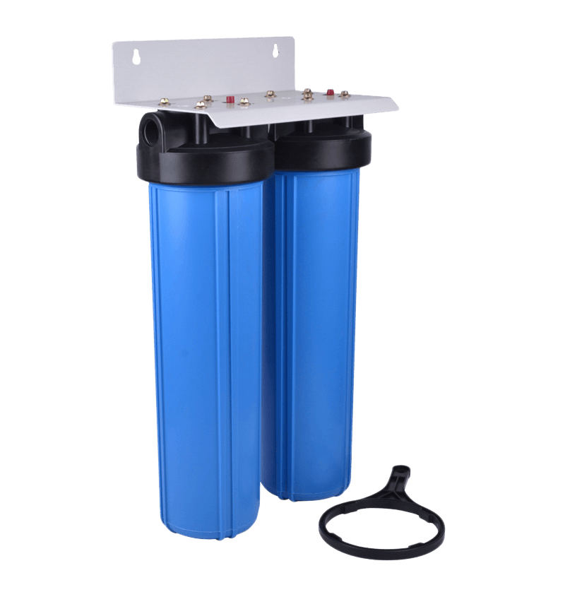 Purificador de água azul grande de 2 estágios H-DPG02